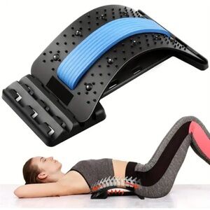 Adjustable Back Stretcher with Blue Support